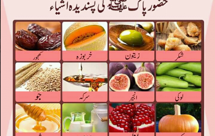 تاجدار انبیاءﷺ کی پسندیدہ غذائیں